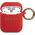Guess Etui ochronne GUACCSILGLRE Silicone Glitter do AirPods 1/2 czerwone