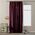 AmeliaHome Zasłona Velvet na taśmie Burgund 140X270
