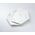 Affek Design RALPH WHITE Kpl.2 talerzy deserowych 24.5cm x21cm x h2cm