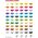 Talens Koncentrat farby akwarelowej Ecoline nr. 337 Magenta 30 ml