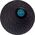 Avento Avento Piłka slam ball z teksturowaną powierzchnią, 6 kg, czarna