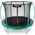 Trampolina ogrodowa Neo-Sport NS-08C181 z siatką wewnętrzną 8.5 FT 252 cm