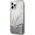 Guess Etui Guess GUHCP12LGLVSSI Apple iPhone 12 Pro Max srebrny/silver hardcase Glitter Vintage Script