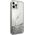 Guess Etui Guess GUHCP12LGLVSSI Apple iPhone 12 Pro Max srebrny/silver hardcase Glitter Vintage Script