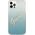Guess Etui Guess GUHCP12MPCUGLSBL Apple iPhone 12/12 Pro niebieski/blue hardcase Glitter Gradient Script