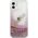 Guess Etui Guess GUHCP12SGLVSPI Apple iPhone 12 mini różowy/pink hardcase Glitter Vintage Script