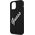 Guess Etui Guess GUHCP12SLSVSBW Apple iPhone 12 mini czarno biały/black white hardcase Silicone Vintage