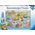 Ravensburger Puzzle 100 Pociąg w mieście XXL