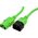 Kabel zasilający Value ROLINE Kabel zasilający C14 - C13, IEC 320, zielony, 0,8 m