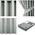 AmeliaHome AMELIAHOME ZASŁONA BLACKOUT EYELETS SILVER 140X175 1PC