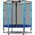 Trampolina ogrodowa Neo-Sport NS-04Z200F z siatką zewnętrzną 4.5 FT 140 cm