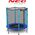 Trampolina ogrodowa Neo-Sport NS-04Z200F z siatką zewnętrzną 4.5 FT 140 cm