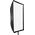 GlareOne Softbox prostokątny GlareOne Parasolkowy 80x120cm z dyfuzorem do lamp reporterskich