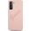 Guess Guess GUHCS21LLSVSPI S21 Ultra G998 różowy/pink hardcase Script Vintage