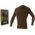 Brubeck LS14860 Bluza męska Ranger Thermo khaki L