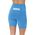 Brubeck LB10450 Spodnie 1/2 damskie RUNNING FORCE jasnoniebieski S