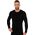 Brubeck LS01120A Koszulka męska z długim rękawem czarny XL
