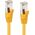 MicroConnect CAT6A S/FTP 3m Yellow LSZH