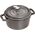 STAUB Garnek STAUB żeliwny okrągły 1.7 ltr grafitowy