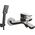 Bateria wannowa Invena DOKOS BATERIA WANNOWA CZARNY / CHROM