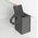 Kosz na pranie Brabantia Laundry To Go 55L antracyt (12 03 81)