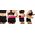 Avento Pas biodrowy Twist do biegania r. L