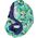 Close Caboo Otulacz, pieluszka wielorazowa z napami Round the Garden 3-16 kg, 1 szt.