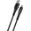 Kabel USB Usams USB-A - microUSB 1 m Czarny (SJ375USB01)
