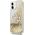 Guess Guess GUHCN61LG4GGO iPhone 11 6,1" złoty/gold hardcase 4G Big Liquid Glitter