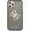Guess Guess GUHCP12LPCUGL4GBK iPhone 12 Pro Max 6,7" czarny/black hard case Glitter 4G Big Logo