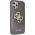 Guess Guess GUHCP12LPCUGL4GBK iPhone 12 Pro Max 6,7" czarny/black hard case Glitter 4G Big Logo
