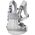 BabyBjorn BABYBJORN - nosidełko Harmony 3D Mesh, Srebrny