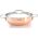De Buyer De Buyer Prima Matera Saucepot Copper/Steel 28cm curved induct.