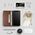 Uniq UNIQ etui book Journa iPhone 12 Pro Max 6,7" szary/dark grey