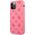 Guess Guess GUHCP12LLSPEFU iPhone 12 Pro Max 6,7" fuksja/fushia hard case Peony Collection