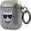 Karl Lagerfeld Etui ochronne KLA2UCHGK Glitter Choupette do AirPods 1/2 szare