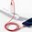 Kabel USB Baseus USB-A - Lightning 1 m Czerwony (BSU2661RED)