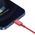 Kabel USB Baseus USB-A - Lightning 1 m Czerwony (BSU2661RED)