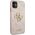 Guess Guess 4G Big Metal Logo - Etui iPhone 11 (różowy) (GUHCN614GMGPI) - 1035561
