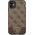 Guess Guess GUHCN61PU4GHBR iPhone 11 6,1" brązowy/brown hardcase 4G Triangle Collection