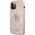 Guess Guess GUHCP12M4GMGPI iPhone 12/12 Pro 6,1" różowy/pink hardcase 4G Big Metal Logo