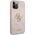 Guess Guess GUHCP12M4GMGPI iPhone 12/12 Pro 6,1" różowy/pink hardcase 4G Big Metal Logo