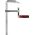 Bessey BESSEY all-steel screw GZ-KG 250/120 - GZ25KG