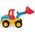Wader TECH TRUCK AUTO BUDOWLANE SPYCHACZ ŁADOWARKA 27cm WADER 35314