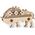 EcoWoodArt EWA Drewniane Puzzle 3D Żubr