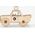 EcoWoodArt EWA Drewniane Puzzle 3D Samochodzik
