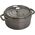 STAUB Garnek żeliwny okrągły 40500-246-0 3 8 l grafitowy