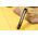Deli Nożyk z łamanym ostrzem Deli Tools EDL003, SK5, 18mm (żółty)