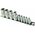 Geko 9EL.KPL.NASADEK TORX E4-16,1/4&1/2"NA LISTWIE GEKO(20) G10166 GEKO