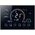 Renov8 Smart Wi-Fi Thermostat with color LCD for fan-coil 2/4 pipe - compatible 86x86 and round 60mm box